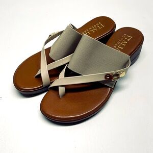 ITALIAN SHOEMAKERS womens sandals size 6